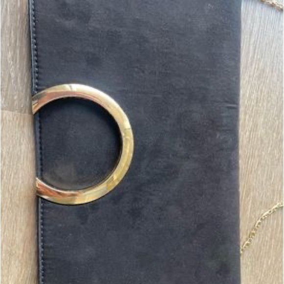 High Heels Size 9 And Matching Envelope Purse-suede - Picture 9 of 9